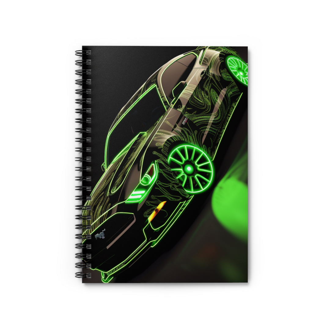 Rev Up Your Ideas: Mustang Momentum Notebook - captivatingconversationsstarters