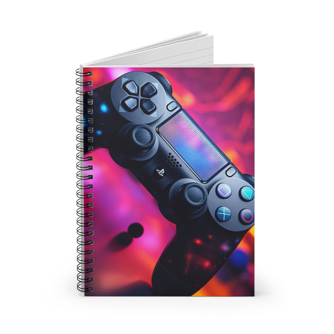 Arcade Game Notebook Ultimate Gamer Notebook – 118-Page Spiral Journal with Controller Cover ...