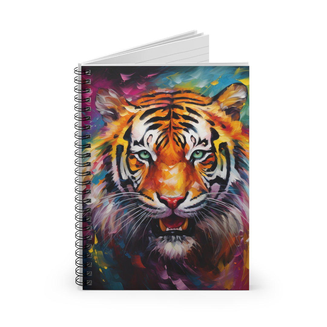 Wild Roar: Unleash Your Potential with Our Majestic Tiger Notebook - captivatingconversationsstarters