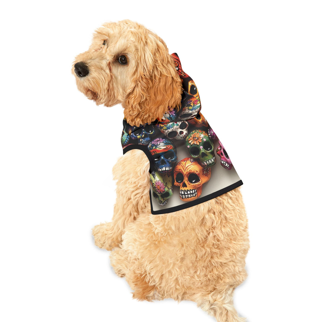 Day of the Dead Pet Hoodie - captivatingconversationsstarters