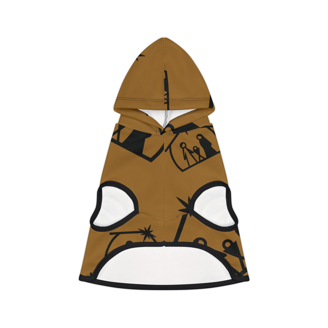 Divine Comfort: Christmas Pet Hoodie with Nativity Scene - captivatingconversationsstarters