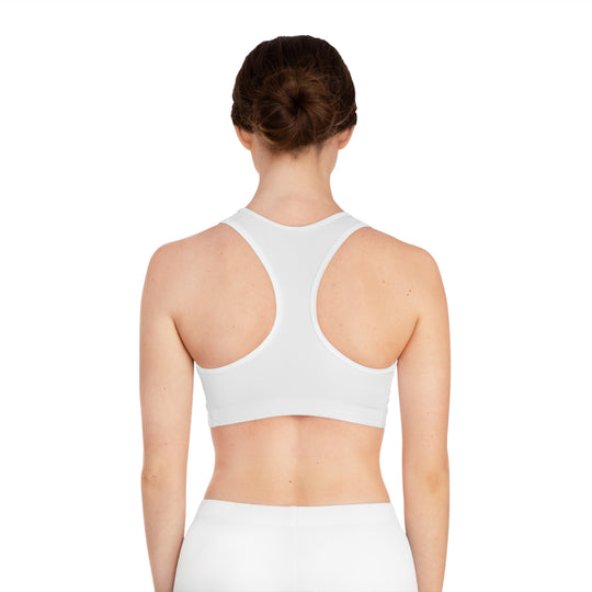 Custom 'Healed' Sports Bra – All-Over Print, Compression Fit, Moisture-Wicking Comfort - captivatingconversationsstarters