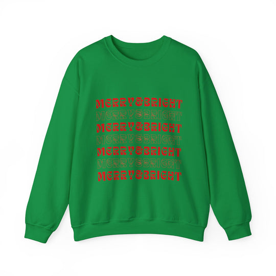 Merry & Bright Holiday Sweatshirt - captivatingconversationsstarters