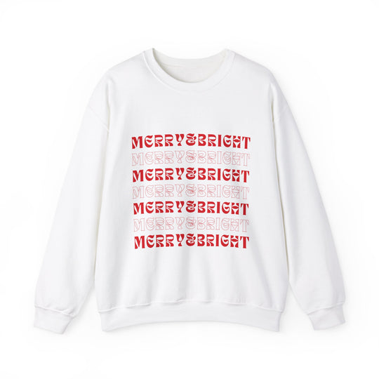 Merry & Bright Holiday Sweatshirt - captivatingconversationsstarters