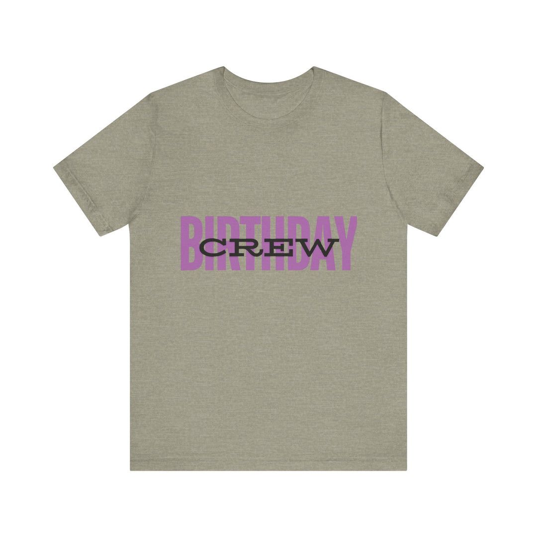 Vibrant 'Birthday Crew' Tee - captivatingconversationsstarters