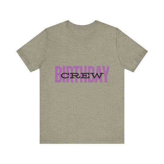 Vibrant 'Birthday Crew' Tee - captivatingconversationsstarters