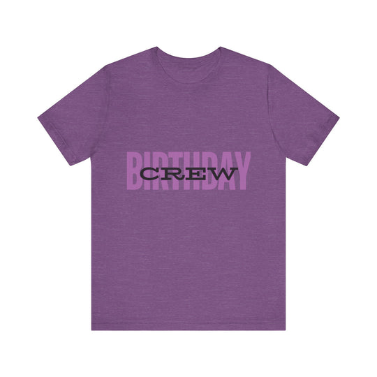 Vibrant 'Birthday Crew' Tee - captivatingconversationsstarters
