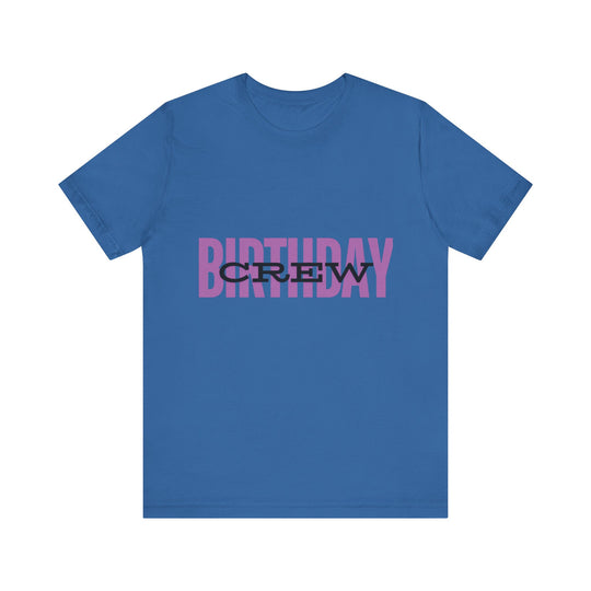 Vibrant 'Birthday Crew' Tee - captivatingconversationsstarters