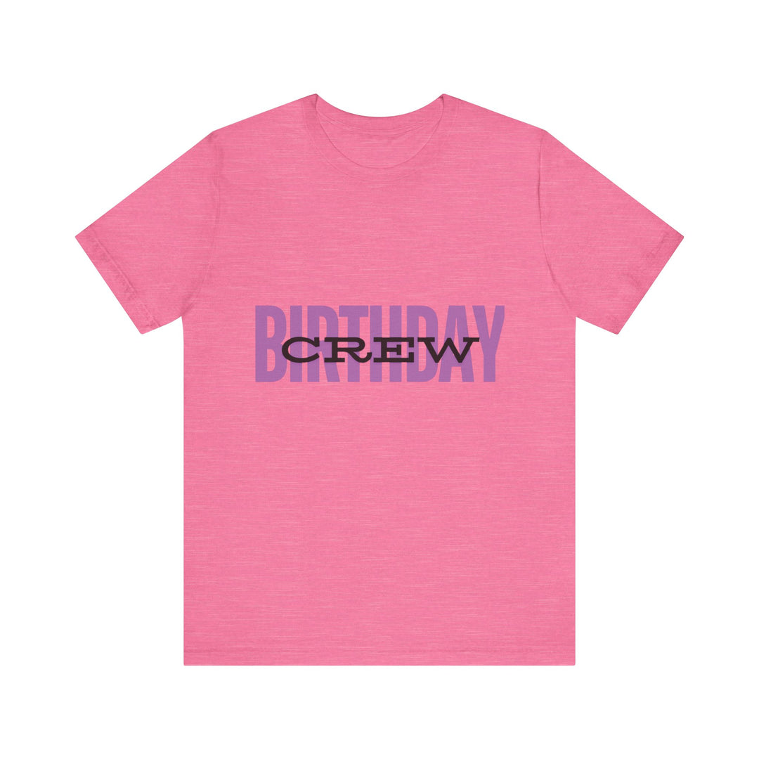 Vibrant 'Birthday Crew' Tee - captivatingconversationsstarters