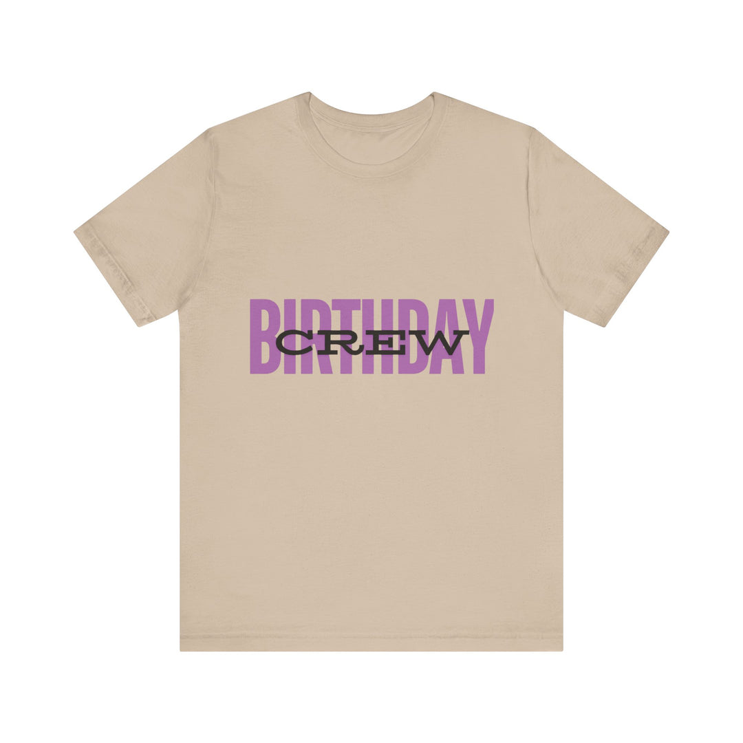 Vibrant 'Birthday Crew' Tee - captivatingconversationsstarters