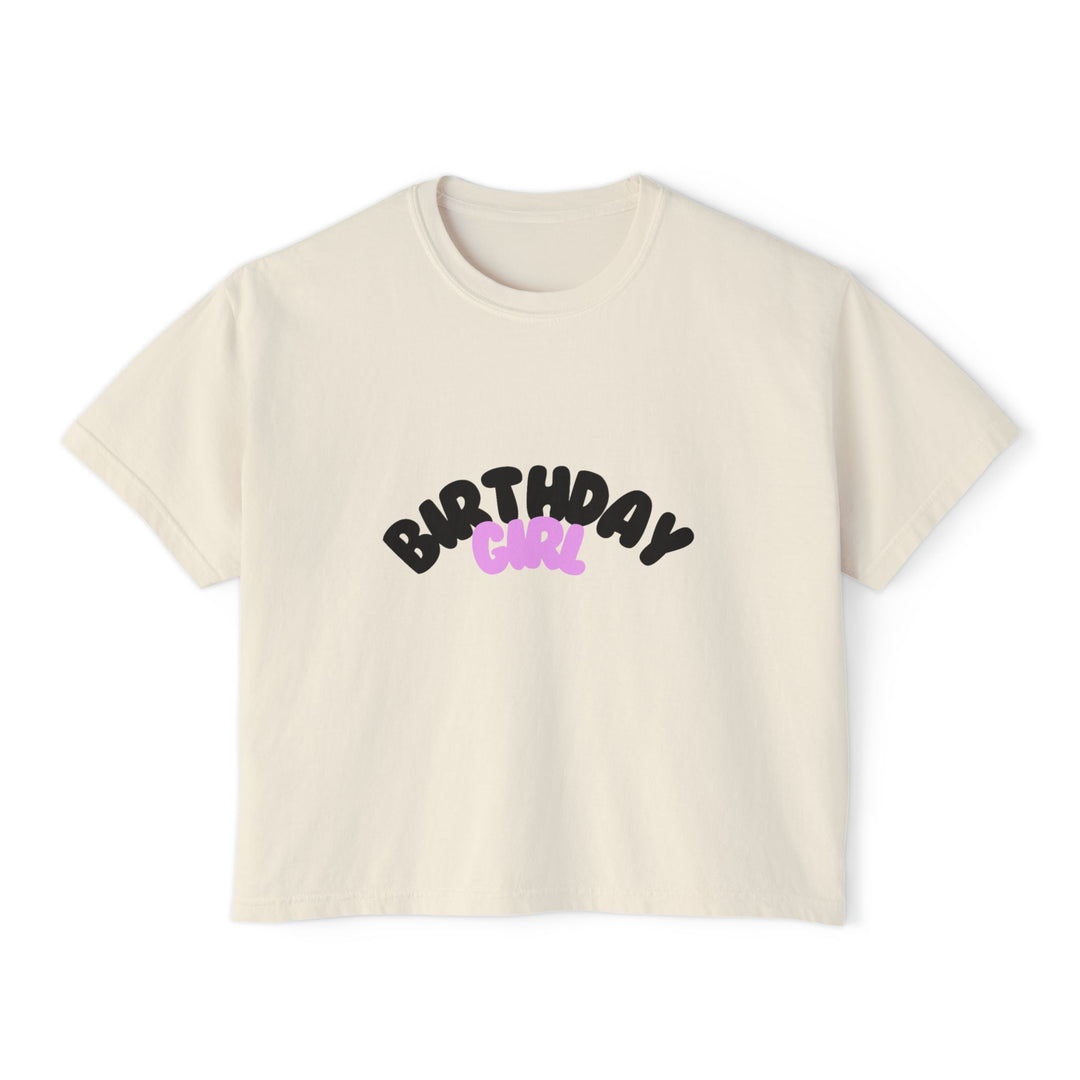 Stylish Birthday Girl Celebration Tee - captivatingconversationsstarters