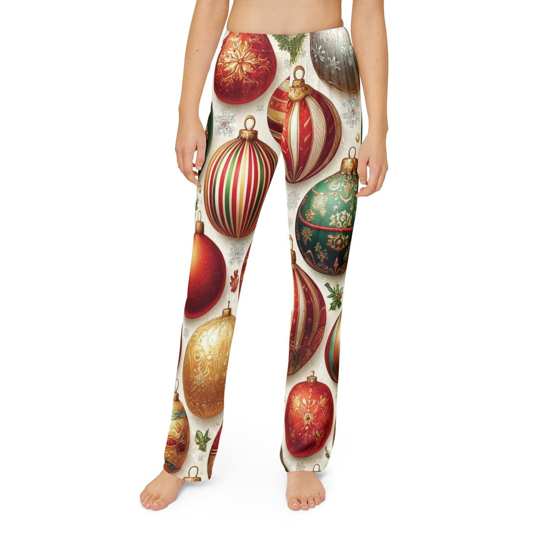 Uniisex Ornament Wonderland: Festive Christmas Pajamas - captivatingconversationsstarters