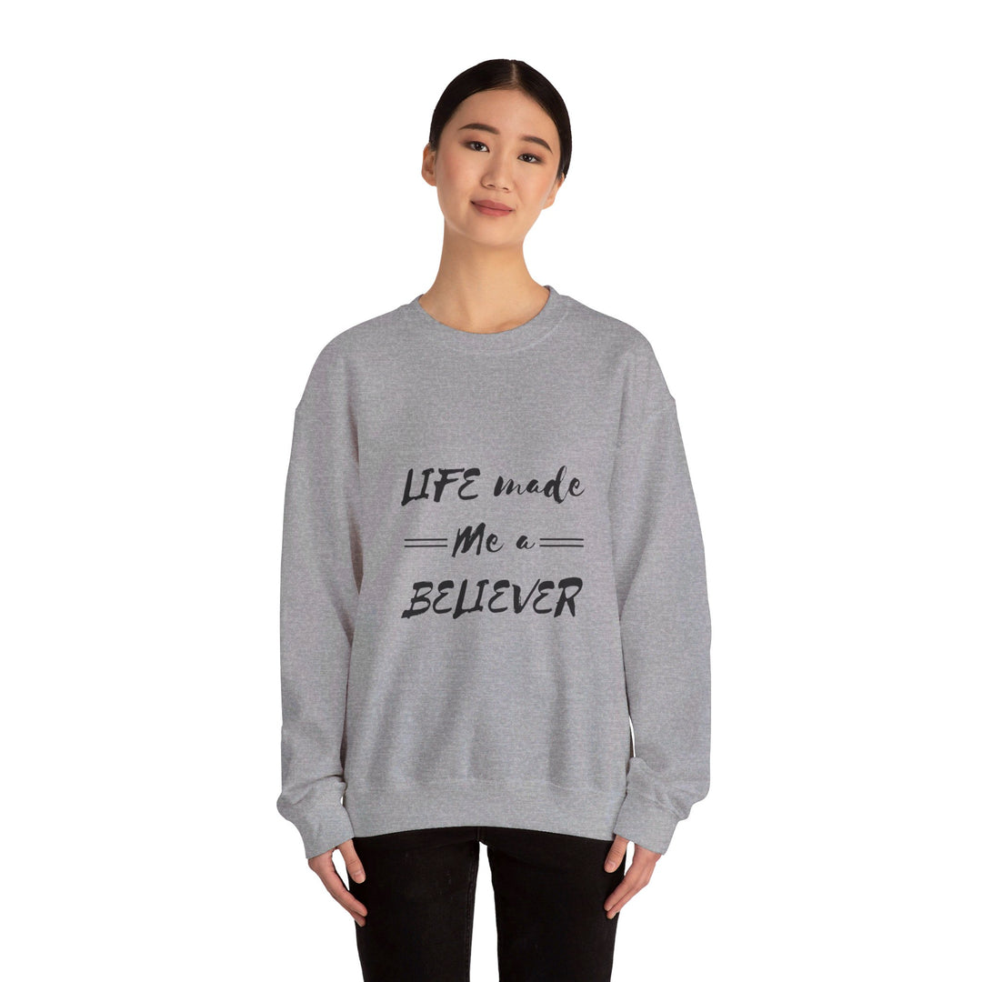 Life Made Me a Believer Inspirational Tee - captivatingconversationsstarters