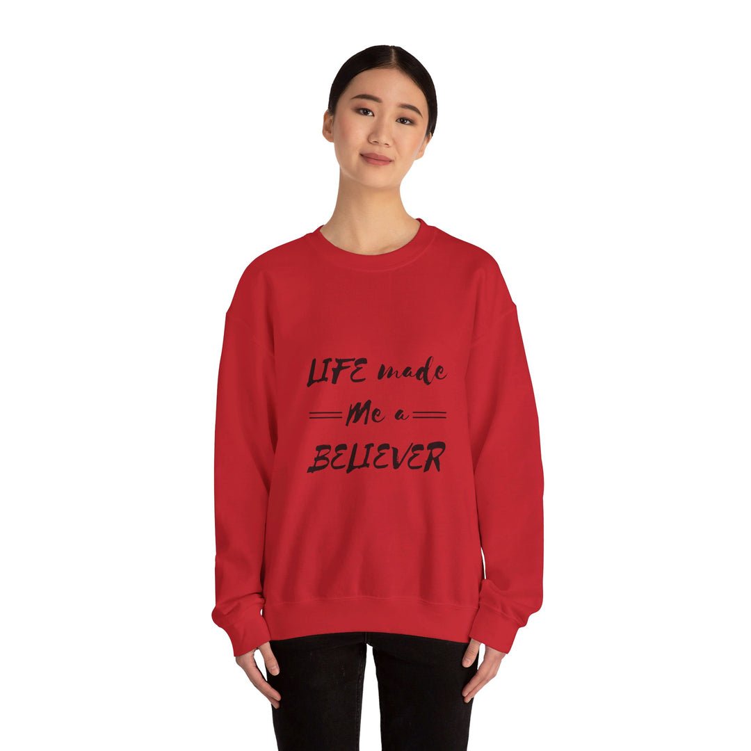 Life Made Me a Believer Inspirational Tee - captivatingconversationsstarters