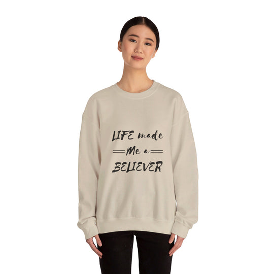 Life Made Me a Believer Inspirational Tee - captivatingconversationsstarters