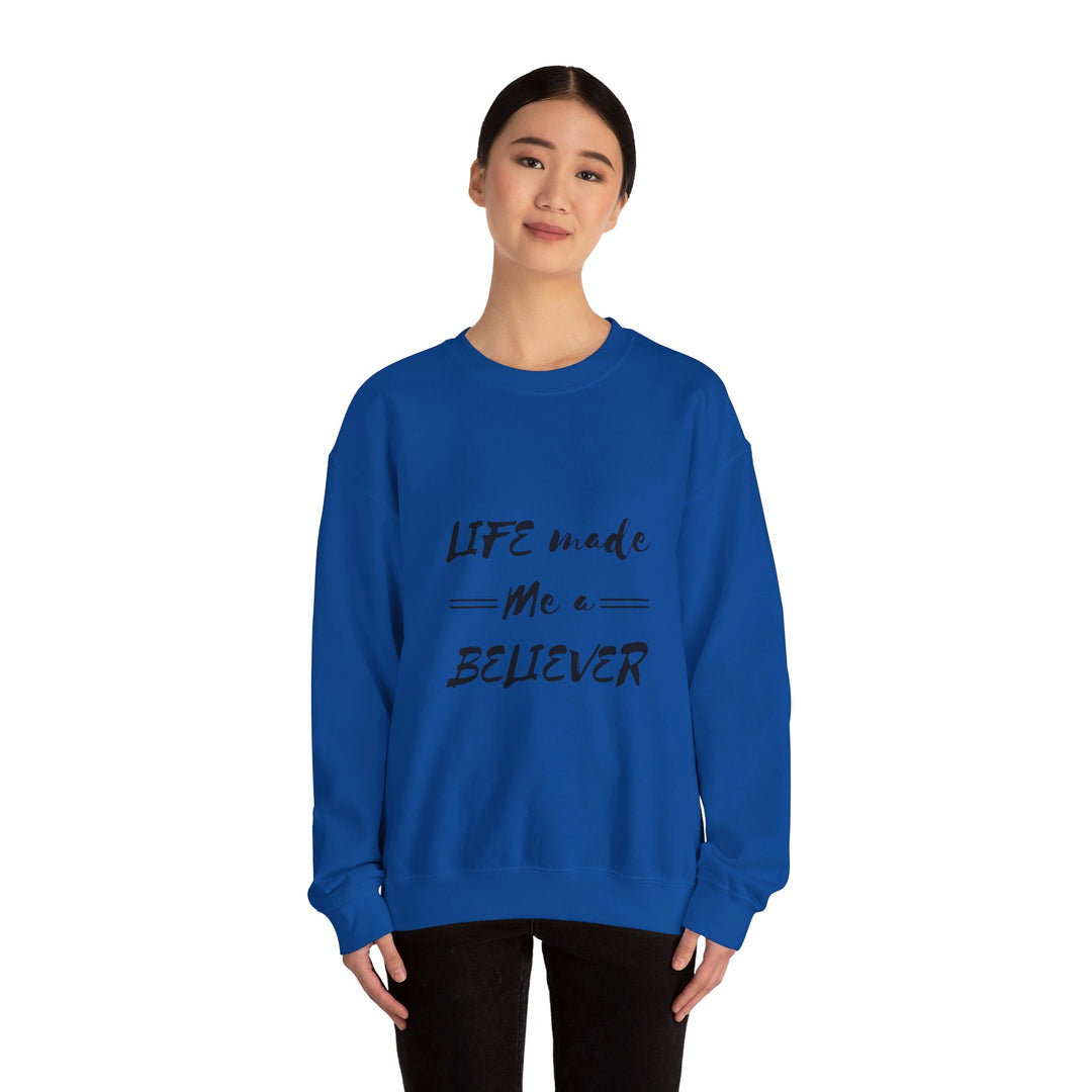 Life Made Me a Believer Inspirational Tee - captivatingconversationsstarters
