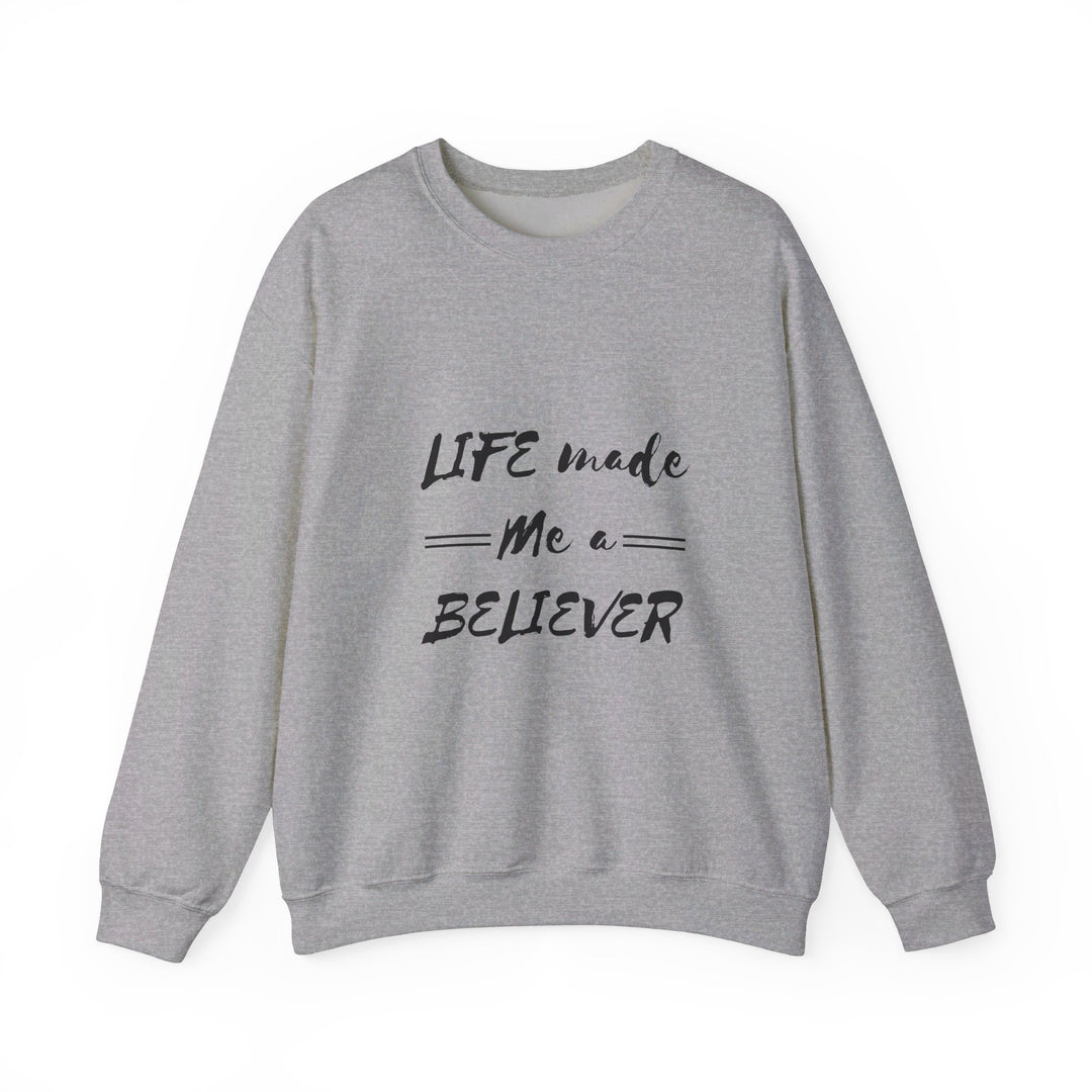 Life Made Me a Believer Inspirational Tee - captivatingconversationsstarters