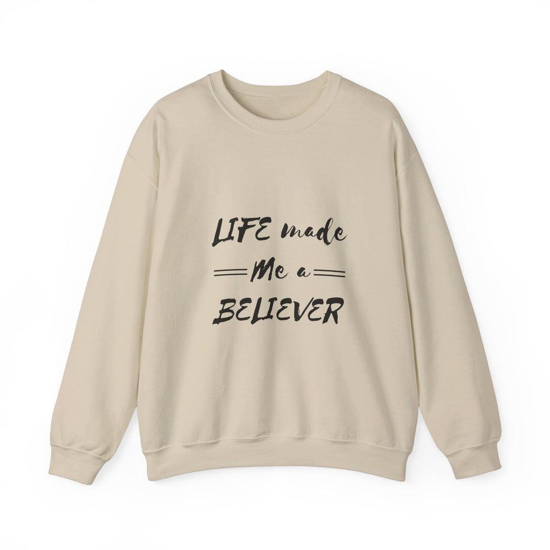 Life Made Me a Believer Inspirational Tee - captivatingconversationsstarters