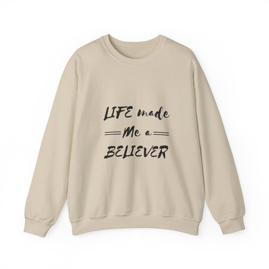 Life Made Me a Believer Inspirational Tee - captivatingconversationsstarters