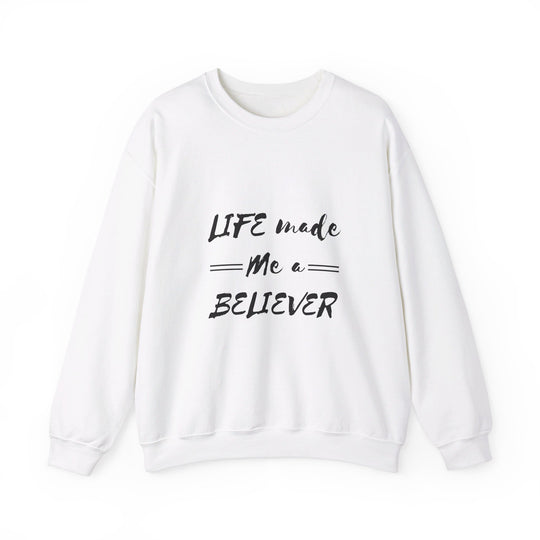 Life Made Me a Believer Inspirational Tee - captivatingconversationsstarters