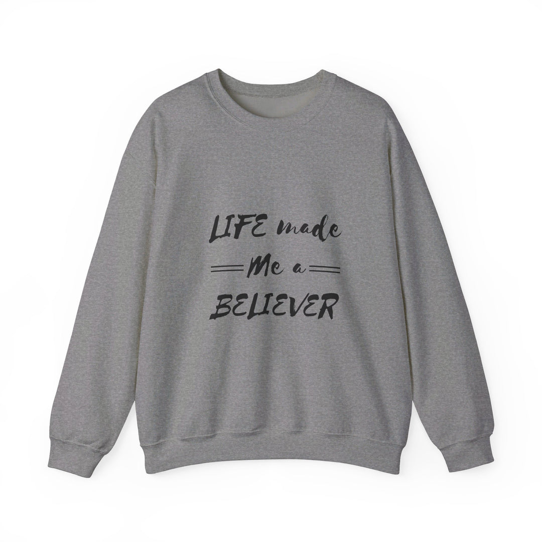 Life Made Me a Believer Inspirational Tee - captivatingconversationsstarters