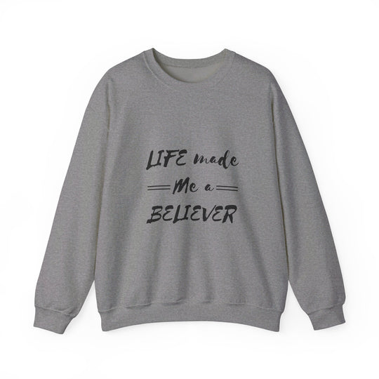 Life Made Me a Believer Inspirational Tee - captivatingconversationsstarters