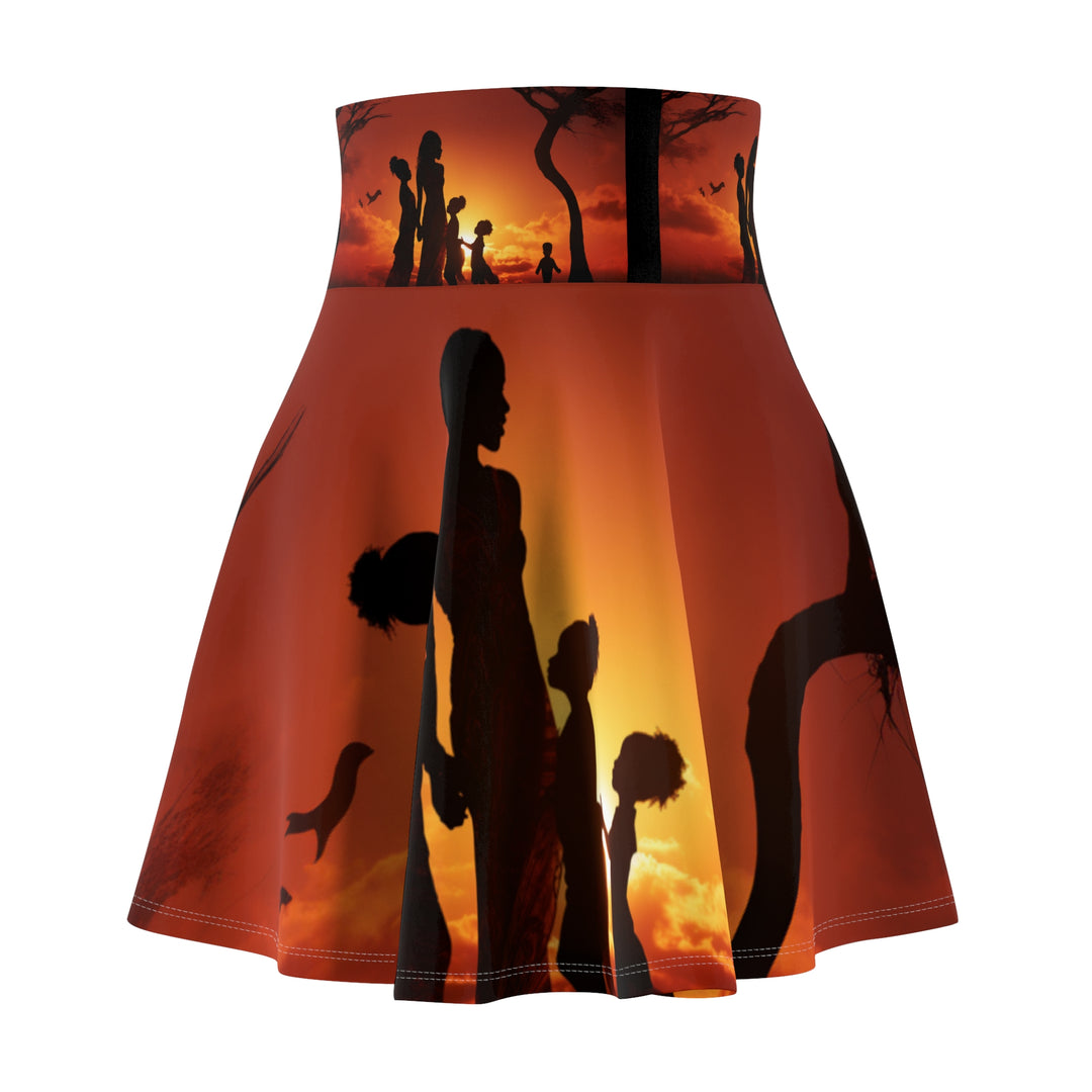 Empowerment Sunset Skirt - Speak Life and Believe in Unity - captivatingconversationsstarters