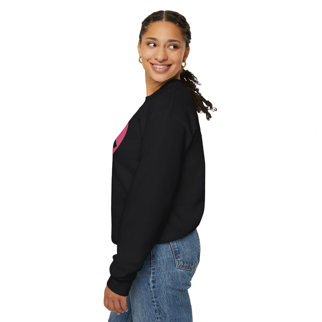 Healed Breast Cancer Awareness Sweatshirt – Cozy Unisex Crewneck for Everyday Comfort & Support" - captivatingconversationsstarters