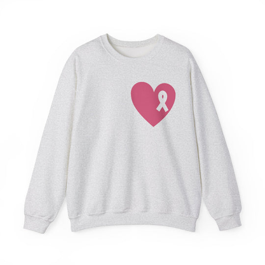 Healed Breast Cancer Awareness Sweatshirt – Cozy Unisex Crewneck for Everyday Comfort & Support" - captivatingconversationsstarters