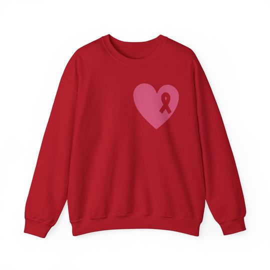 Healed Breast Cancer Awareness Sweatshirt – Cozy Unisex Crewneck for Everyday Comfort & Support" - captivatingconversationsstarters