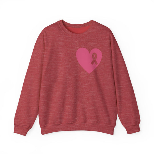 Healed Breast Cancer Awareness Sweatshirt – Cozy Unisex Crewneck for Everyday Comfort & Support" - captivatingconversationsstarters