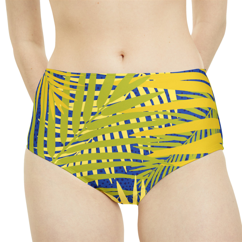 Beach Island Vibe High-Waist Bikini Bottom – Stylish, Comfortable, and Perfectly Stretchy Swimwear - captivatingconversationsstarters