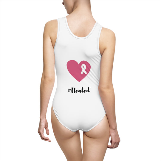 Healed Breast Cancer Awareness One-Piece Swimsuit – Fashion-Forward, Vibrant & Long-Lasting Poolside Look - captivatingconversationsstarters