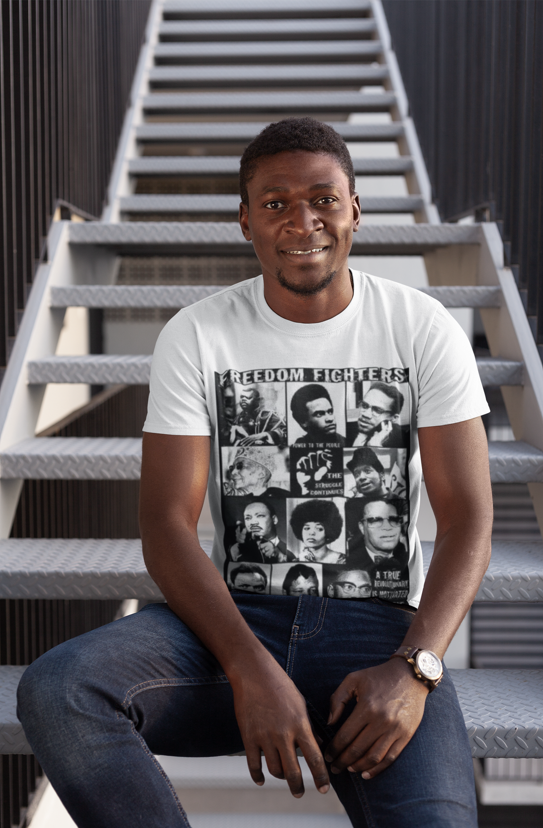 Freedom Fighters T-Shirt | Celebrate Black History Icons in Style - captivatingconversationsstarters