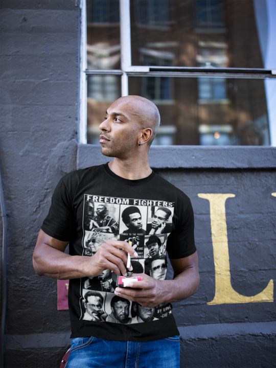 Freedom Fighters T-Shirt | Celebrate Black History Icons in Style - captivatingconversationsstarters